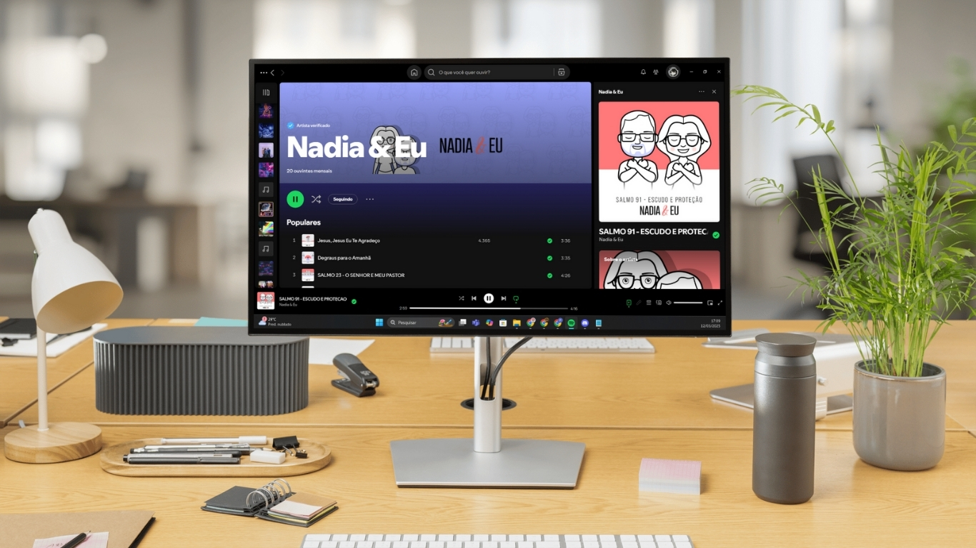 <div>Inspirada na Bíblia, “Salmo 91” de Nadia & Eu Conquista Corações</div>