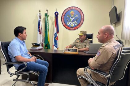 Planejamento para implantação de base do Corpo de Bombeiros em Coari é alinhado em reunião com Prefeitura de Coari