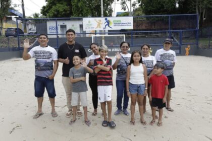 Moradores da zona centro-sul destacam benefícios dos projetos socioesportivos do Governo do Amazonas