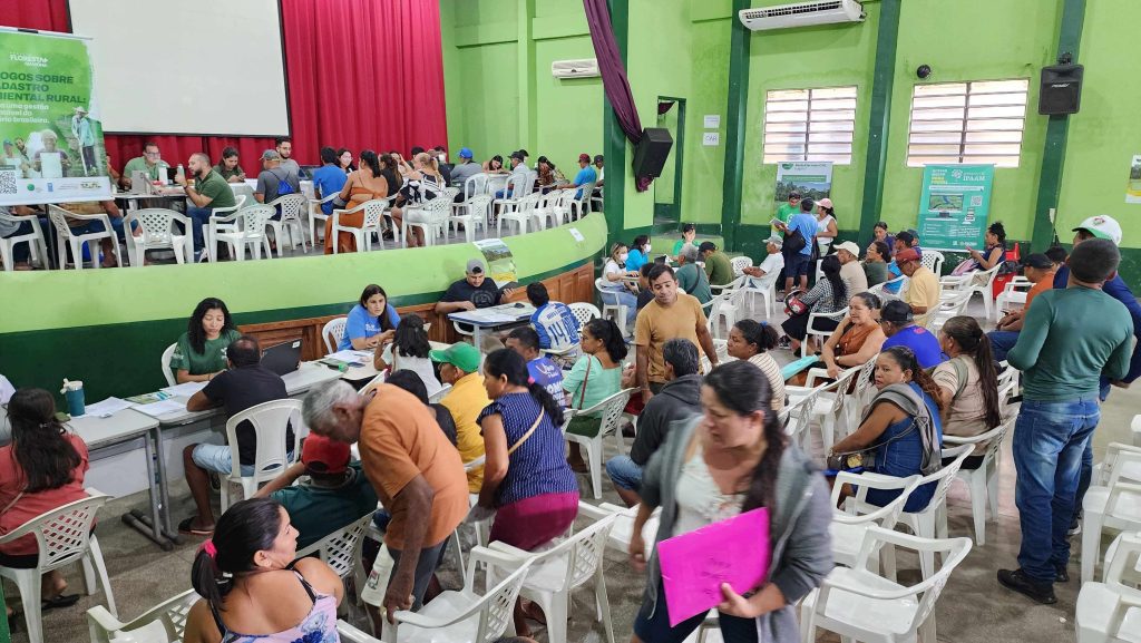 Governo do Amazonas realiza mutirão para Regularização do Cadastro Ambiental Rural 2025, em Manaus
