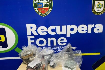 Operação RecuperaFone 5: Mais cinco pessoas são presas e 109 aparelhos celulares são apreendidos na zona norte de Manaus