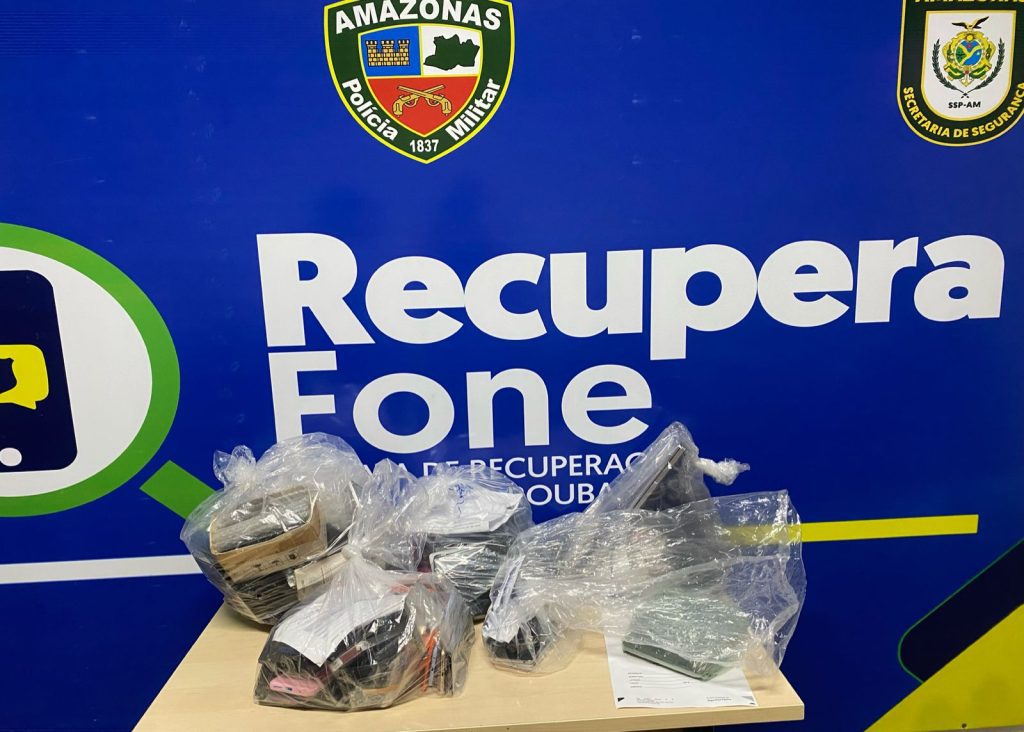 Operação RecuperaFone 5: Mais cinco pessoas são presas e 109 aparelhos celulares são apreendidos na zona norte de Manaus