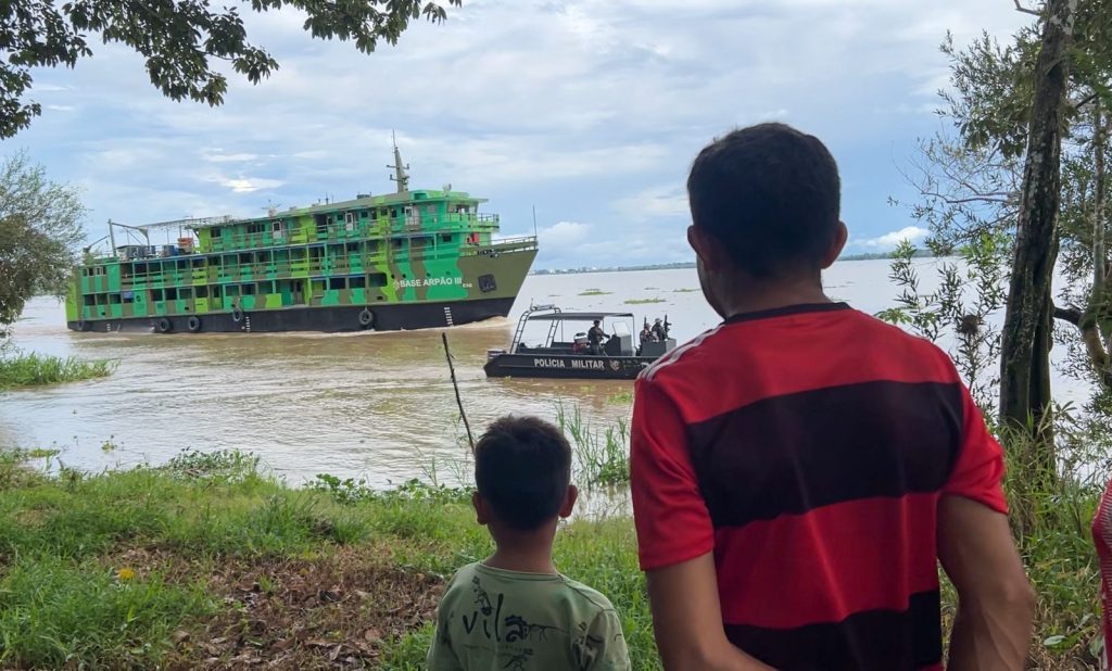 Moradores de Coari enaltecem ações da Base Arpão