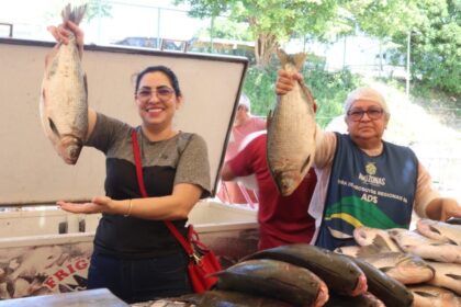 Feirão do Pescado da ADS: mais de 8 toneladas de peixe são comercializadas no primeiro dia da ação