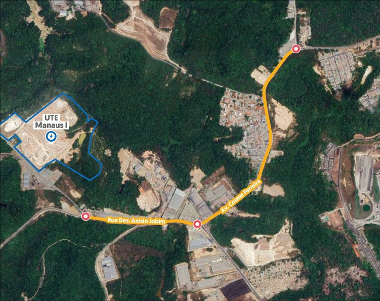 Obras de expansão da rede de gás natural estão em andamento em Manaus