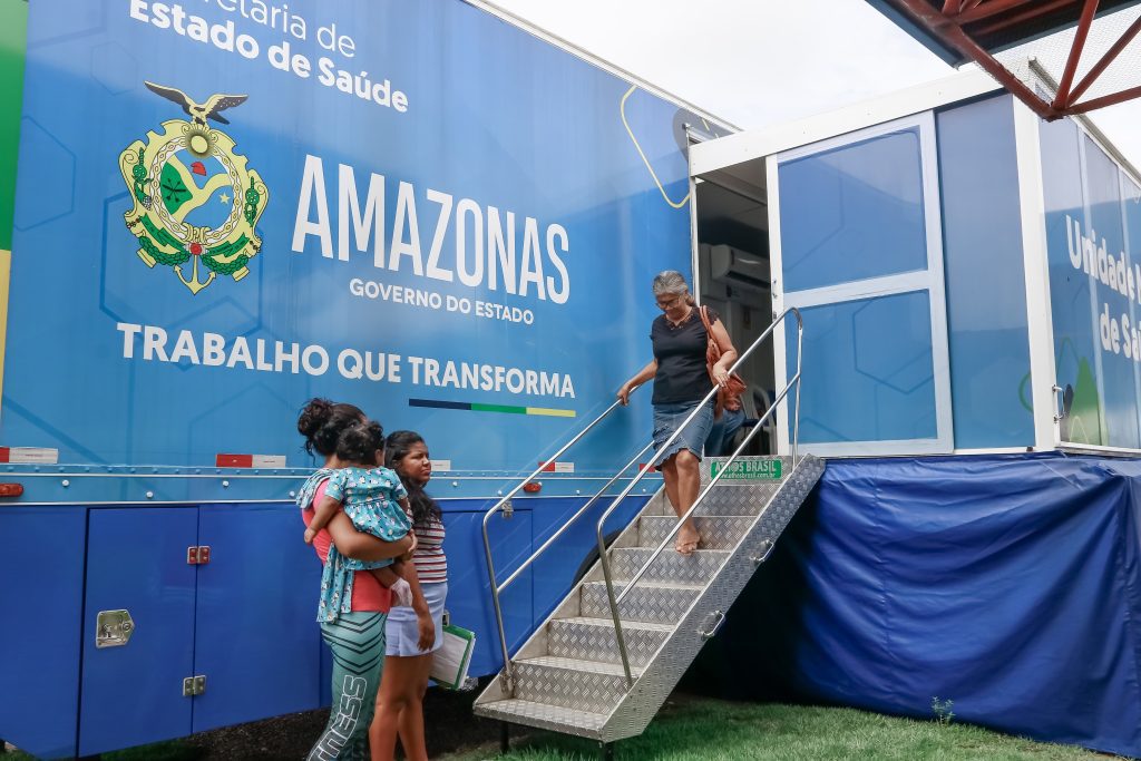 Carreta da Saúde do Governo do Amazonas retorna a Presidente Figueiredo com exames gratuitos