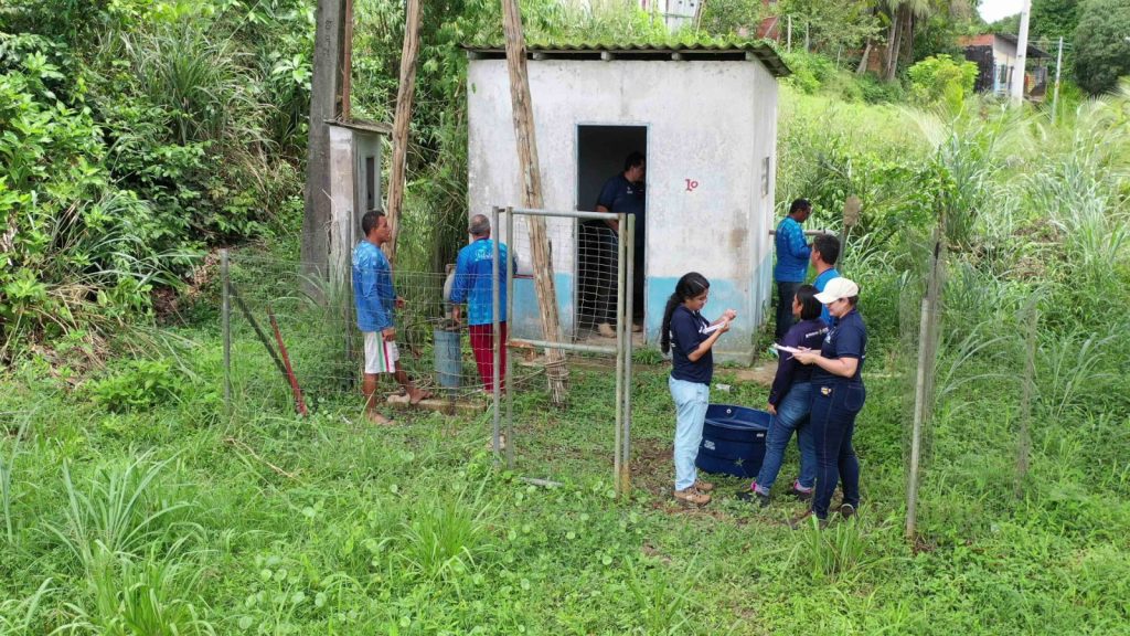 Cosama realiza diagnóstico do sistema de abastecimento de água em Rio Preto da Eva