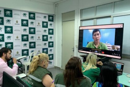 Festival de Parintins 2025: FVS-RCP e bois-bumbás fortalecem prevenção de acidentes de trabalho