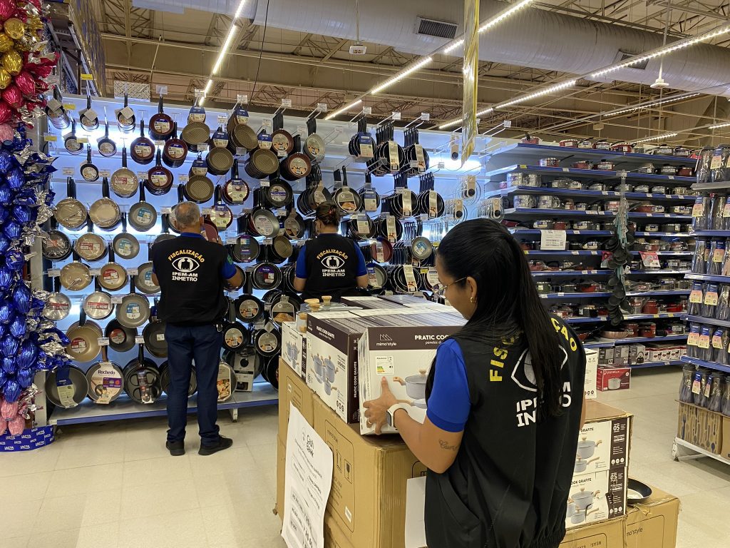 Ipem-AM fecha ‘Mês do Consumidor’ com mais de 10,2 mil itens verificados em Manaus e Região Metropolitana