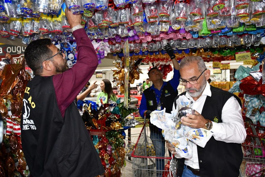 Operação Páscoa: Ipem-AM fiscaliza produtos tradicionais da Semana Santa e orienta consumidores
