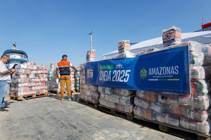 Governo do Amazonas divulga boletim sobre a cheia no estado nesta quarta-feira
