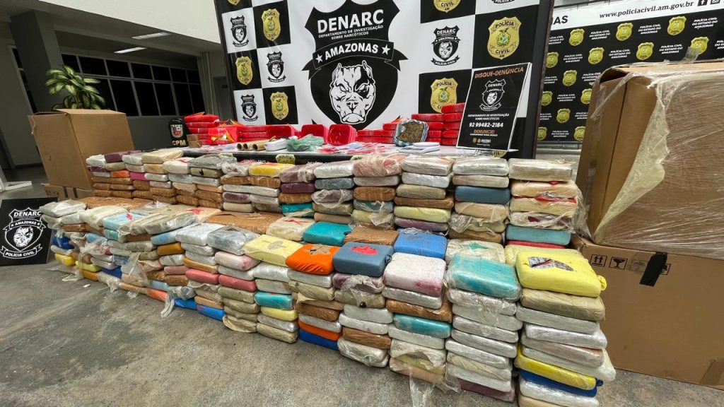 PC-AM desmantela esquema de tráfico interestadual de drogas com prejuízo ao crime organizado avaliado em cerca de R$ 10 milhões
