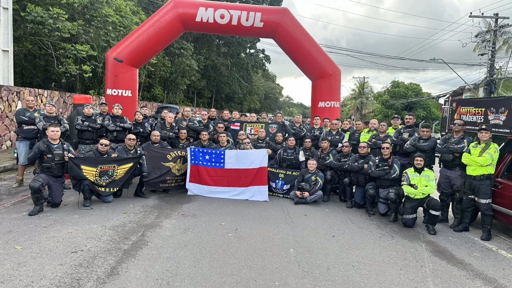 Cerca de 3 mil pessoas participaram do 4º MotoFest da Polícia Militar do Amazonas