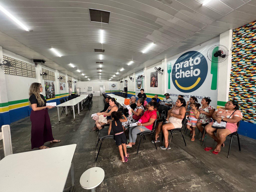 Seas promove palestras de saúde e nutricionais aos usuários do programa Prato Cheio