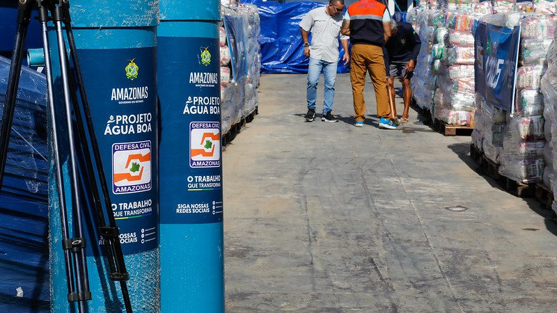Operação Cheia 2025: Ajuda Humanitária do Governo do Amazonas chega a Humaitá