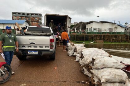 Em Manaquiri, Idam entrega de 18,3 toneladas de alimentos por meio do PAA