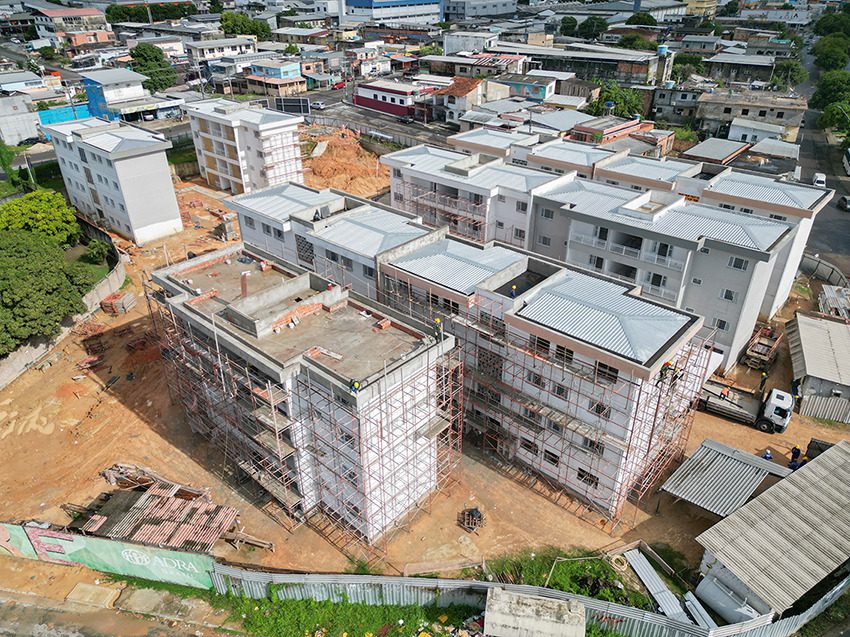 Residencial Maués, do Prosamin+, entra na fase final de obras para ser entregue em maio