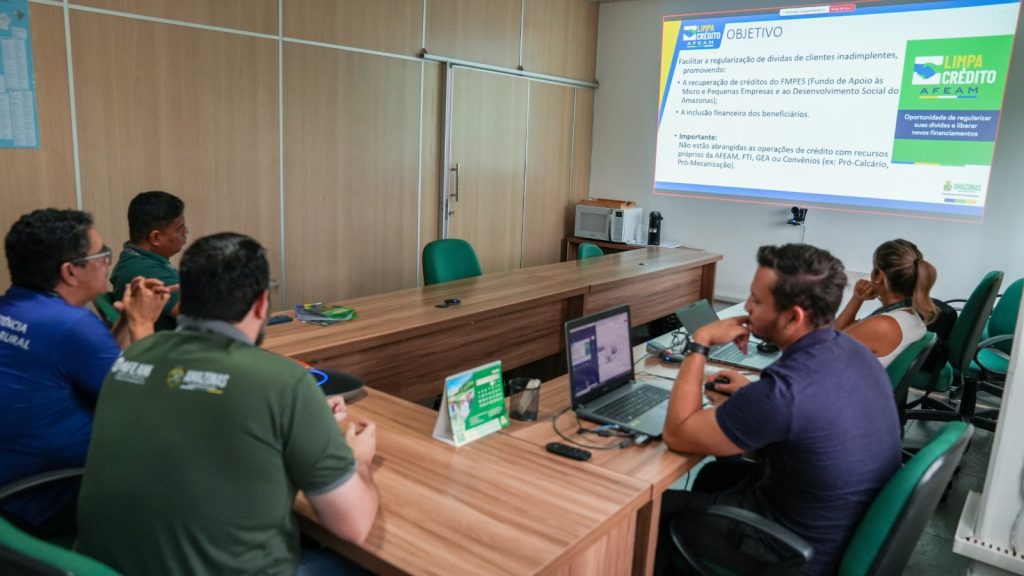 Afeam apresenta programa Limpa Crédito ao Idam para fortalecer apoio a produtores rurais