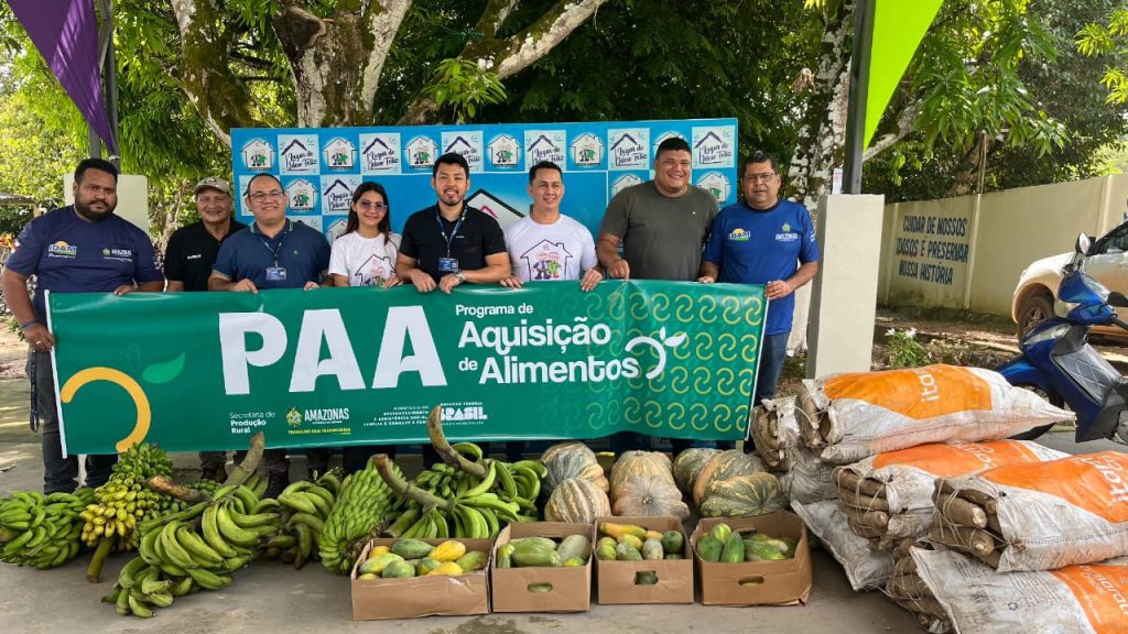 Em Manacapuru, Governo do Amazonas investe cerca de R$ 90 mil na compra de alimentos da agricultura familiar