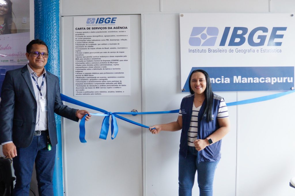 Sejusc e IBGE inauguram posto de atendimento no PAC Manacapuru