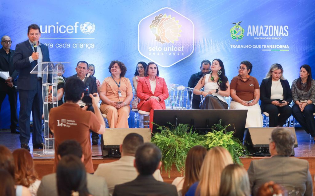 Governo do Amazonas reforça o compromisso com a infância e adolescência, no lançamento da nova edição do Selo Unicef