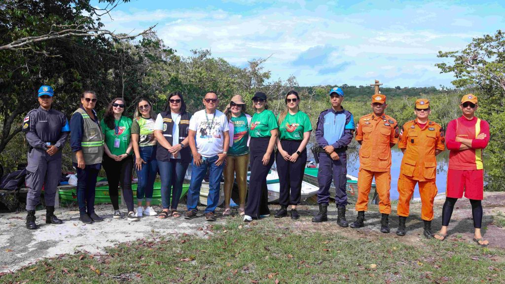 Governo do Amazonas realiza ação de ordenamento turístico e atende mais de 30 empreendimentos em Rio Preto da Eva