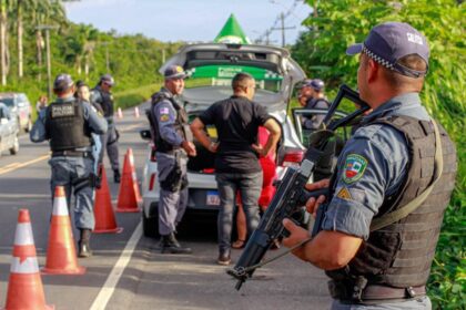 Mapa da Segurança Pública destaca redução de 29,79% em roubos de veículos no Amazonas, em 2024