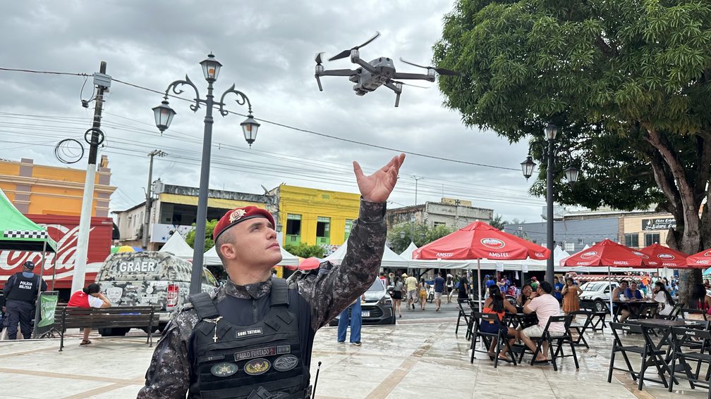 Festival de Parintins 2025: Pelo segundo ano, PMAM utiliza drones em ações de segurança com monitoramento aéreo