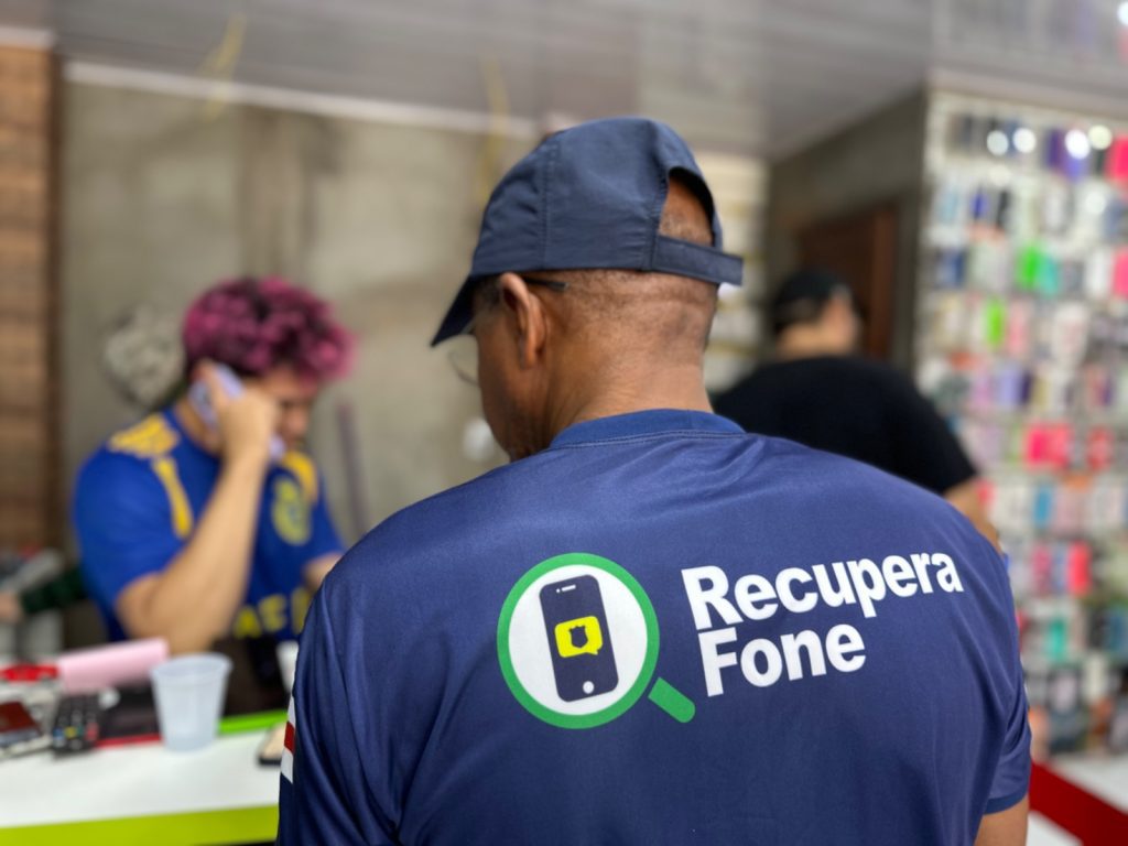 Mais de 700 celulares continuam na sede do Programa RecuperaFone para restituição