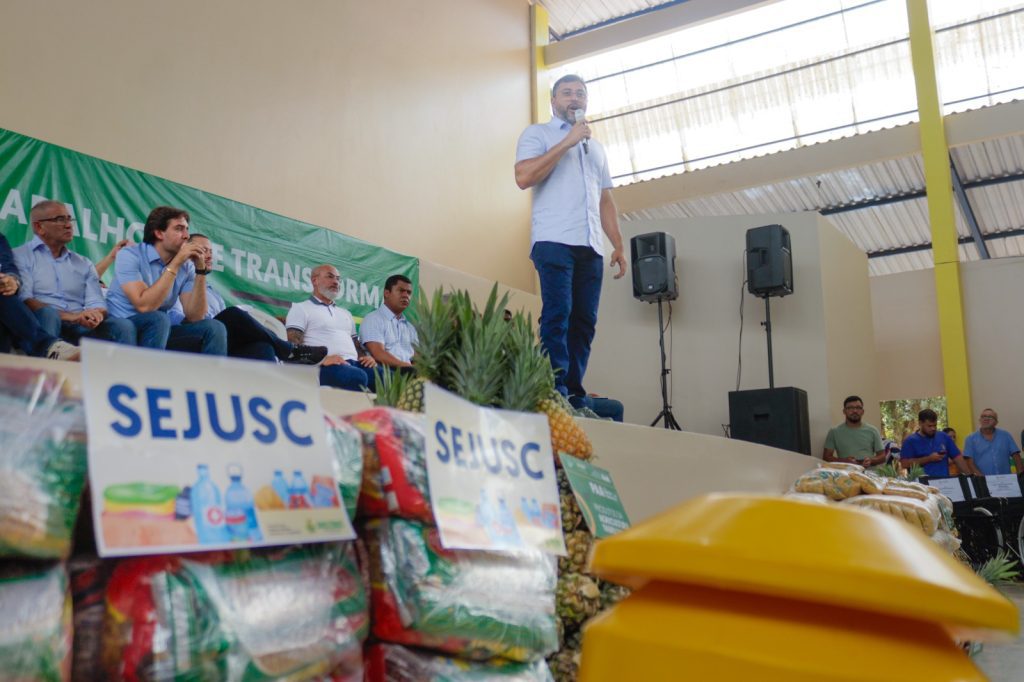 Itacoatiara recebe 3,6 toneladas de alimentos do Governo do Amazonas para pessoas vulneráveis