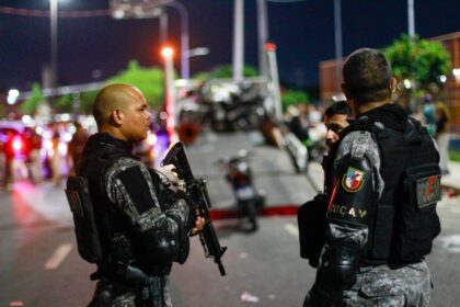 Forças de Segurança mobilizam efetivo em operação de combate a adegas irregulares na zona leste de Manaus