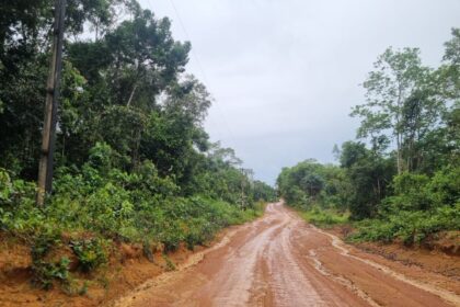 No Careiro, Governo do Amazonas executa pavimentação do ramal do Maçarico