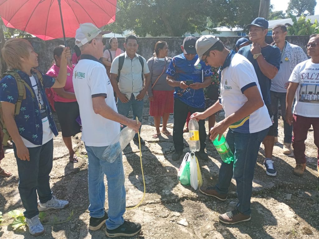 Horta caseira e cultura da melancia: Sepror qualifica 53 produtores Tikuna em Amaturá
