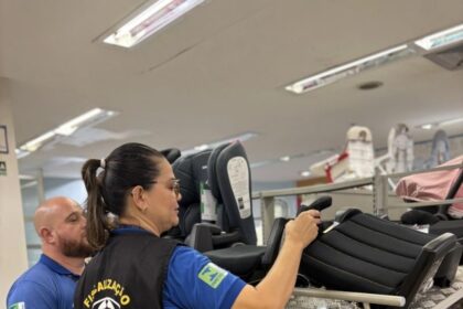 Operação Férias Seguras: Mais de 300 produtos passaram por inspeção, 149 foram reprovados em operação do Ipem-AM
