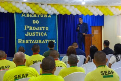 Humanização do sistema: Seap e TJAM lançam projeto Justiça Restaurativa