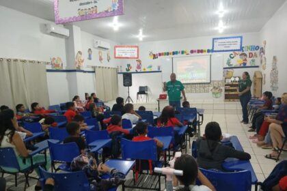 Ipaam segue até 21 de novembro com ações de educação ambiental em escolas de Canutama