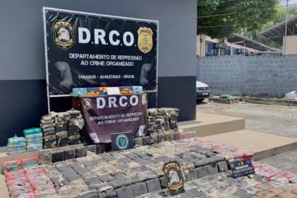PC-AM prende casal e apreende mais de 600 quilos de maconha e cocaína avaliados em R$ 13,5 milhões