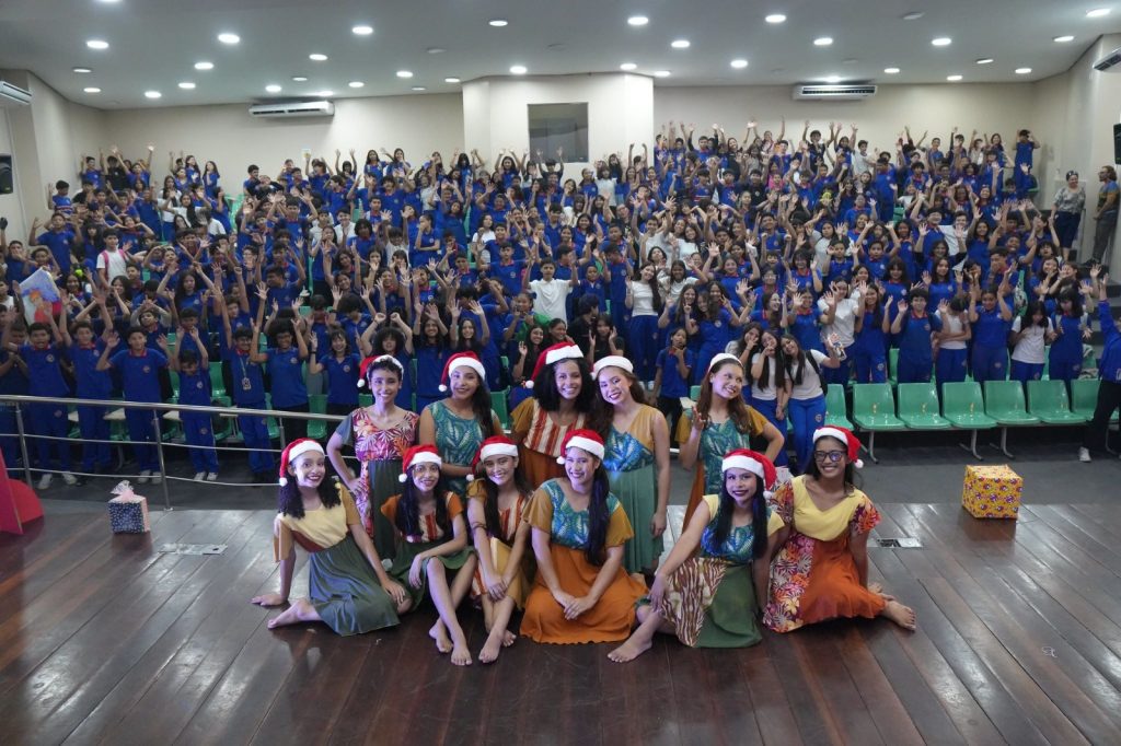 Natal nos Cetis leva vivência cultural a estudantes dentro da programação do ‘O Mundo Encantado do Natal’