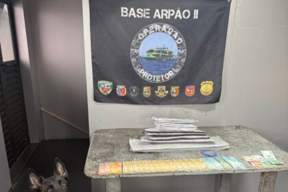 Base Arpão 2: PMAM apreende 15 quilos de drogas em duas ações na mesma embarcação.