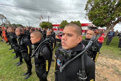 Em um ano, Corpo de Bombeiros do Amazonas ampliou em 169% o número de mergulhadores da corporação