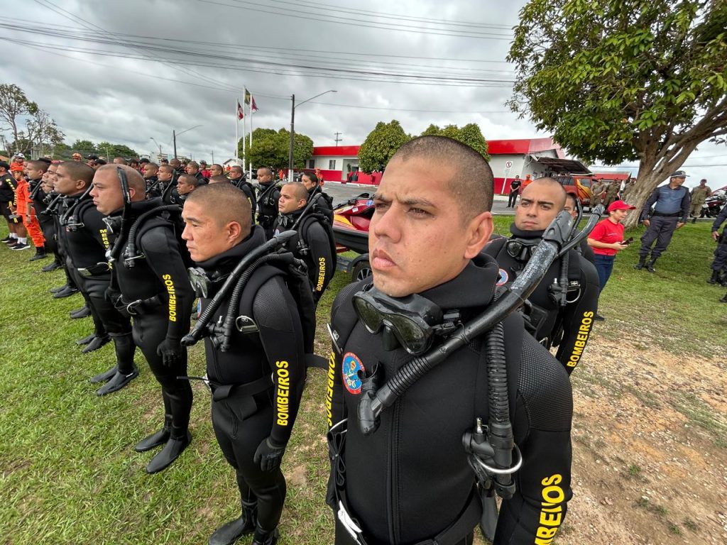 Em um ano, Corpo de Bombeiros do Amazonas ampliou em 169% o número de mergulhadores da corporação