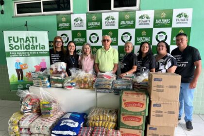 FUnATI Solidária: Instituição conclui doação de alimentos não perecíveis e produtos de limpeza a pessoas em vulnerabilidade social