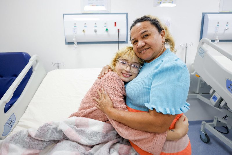 Pacientes destacam avanços e qualidade na primeira etapa das obras no Hospital Francisca Mendes