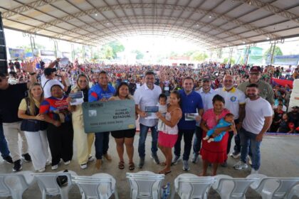 No interior, Governo do Amazonas fortalece setor social com Auxílio Estadual e espaços do Prato Cheio