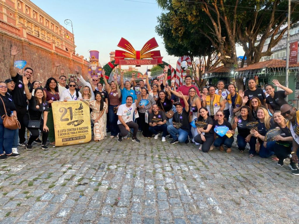 Sejusc reforça direitos fundamentais em caminhada pelo Dia da Declaração Universal dos Direitos Humanos