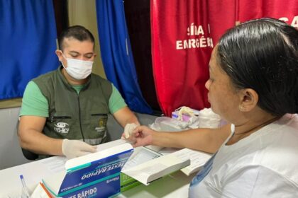 Governo Presente 2026: FVS-RCP reforça ações de testagem e prevenção às ISTs