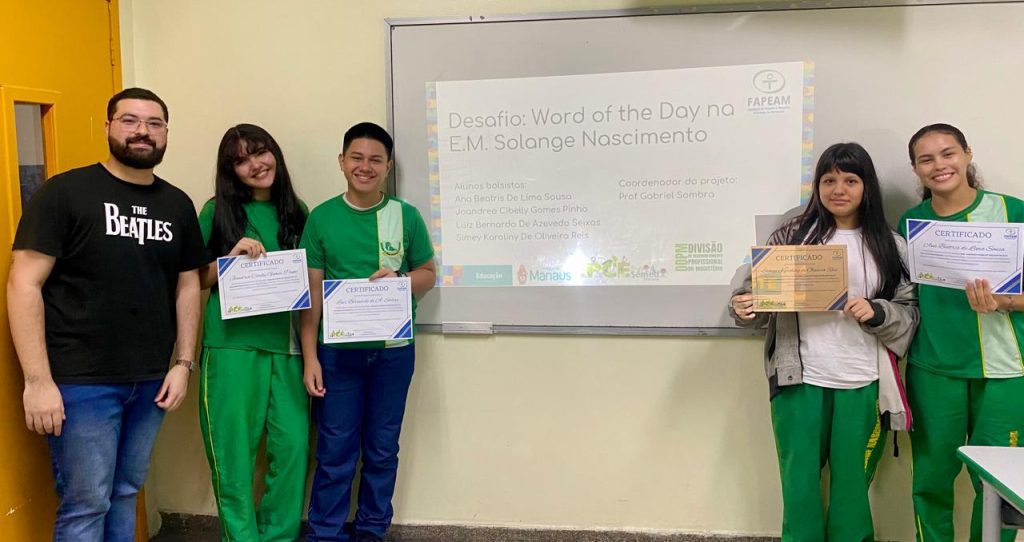 Projeto apoiado pelo Governo do Amazonas incentiva o aprendizado da língua inglesa por meio de um glossário digital