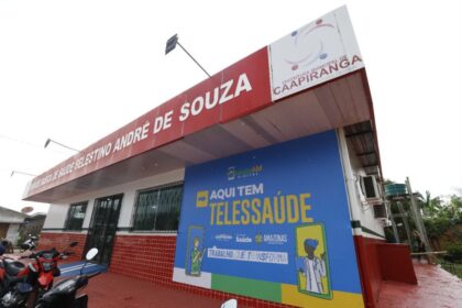 Governador Wilson Lima inaugura Telessaúde em Caapiranga, 44º município a receber estrutura fixa no estado
