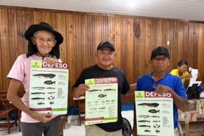 Idam conscientiza população sobre período de defeso durante Festival do Peixe Ornamental de Barcelos