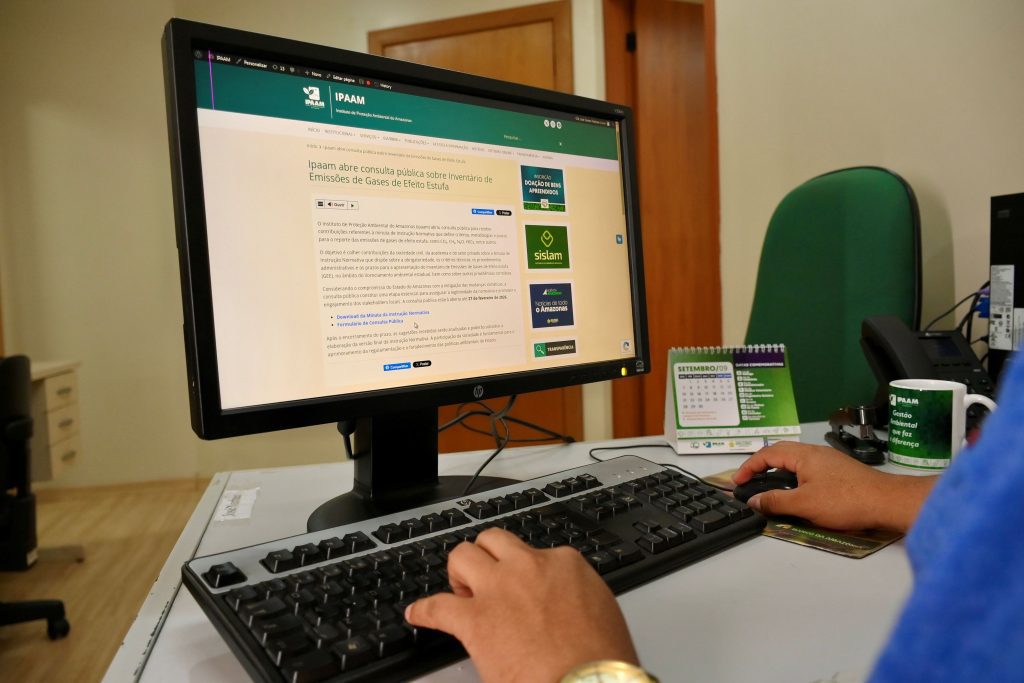 Ipaam abre consulta pública sobre minuta do inventário de emissões de gases de efeito estufa